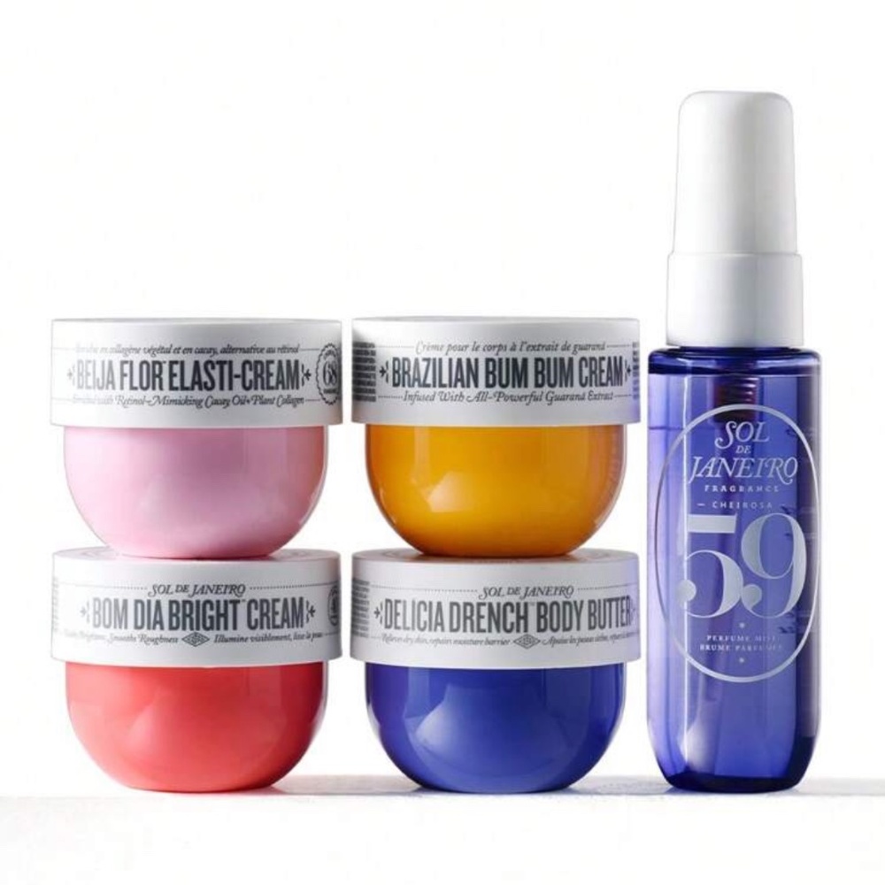 New/Sealed Travel Size Sol de Janeiro Bundle